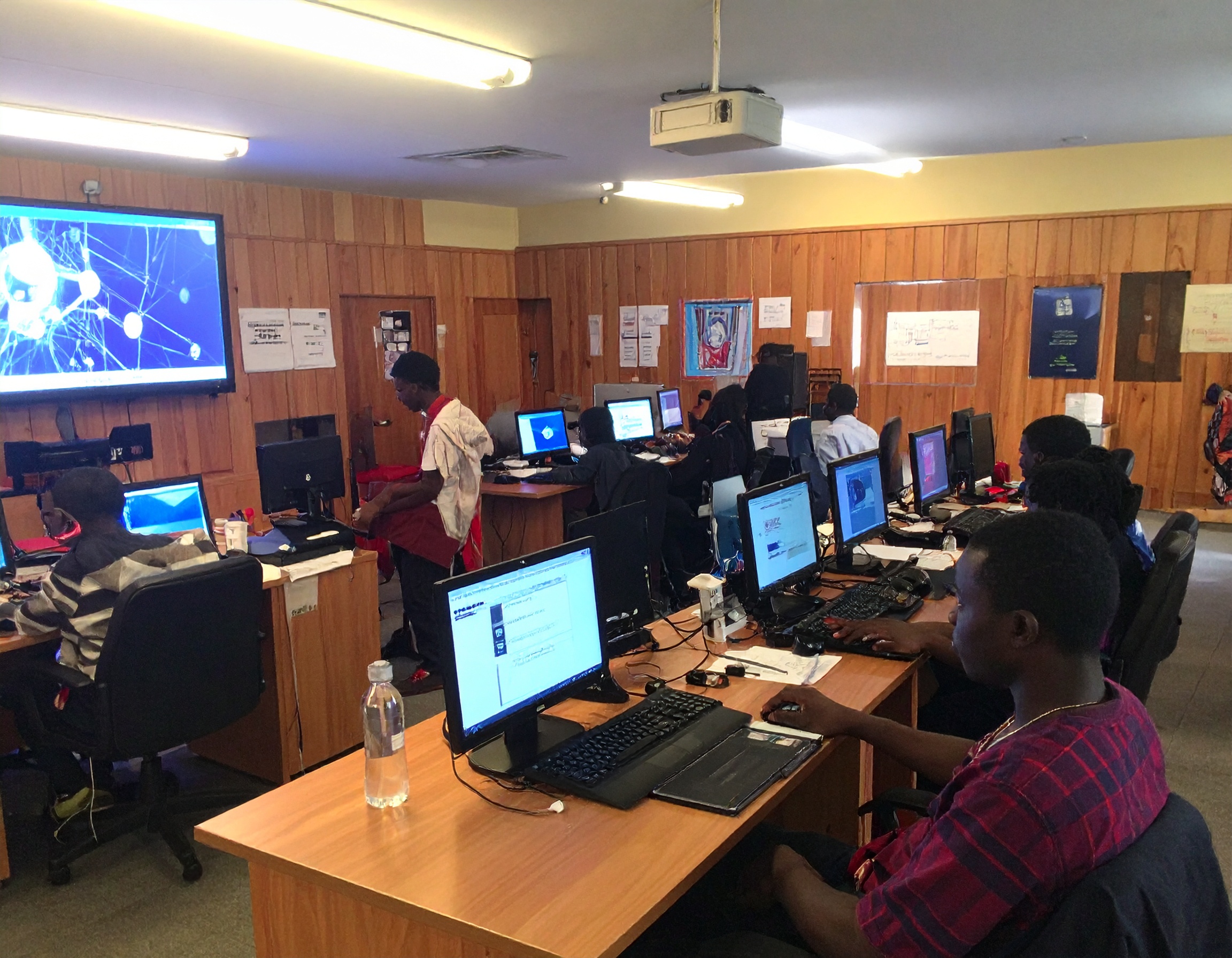 Students learning DeFi concepts